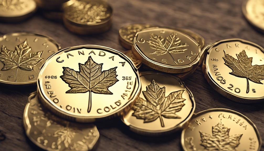 distinctive canadian gold coin