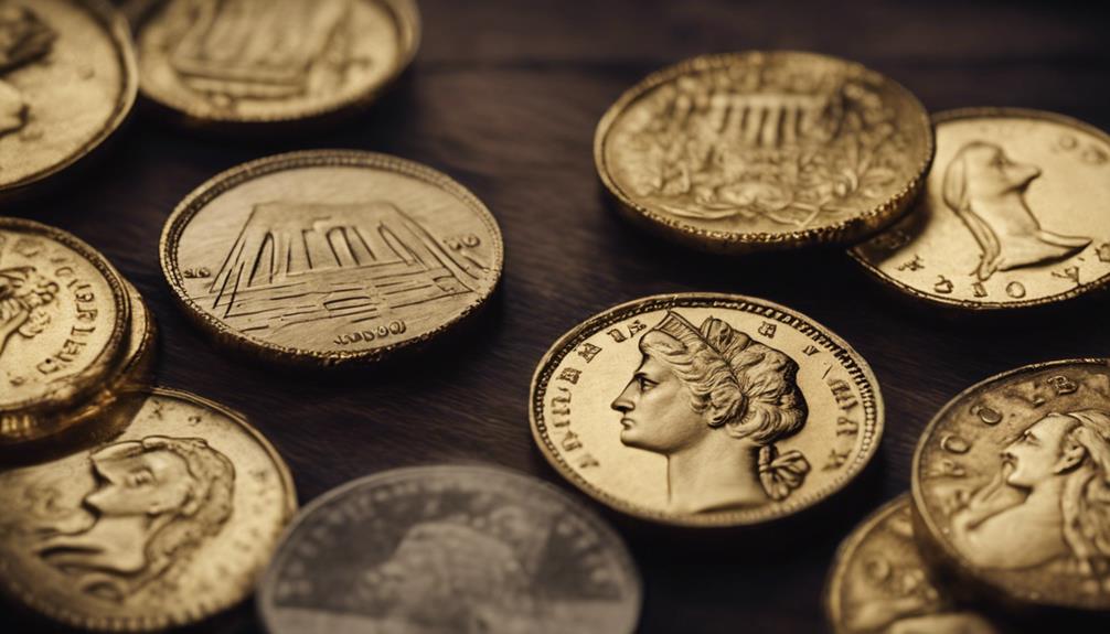 gold quarters historical value