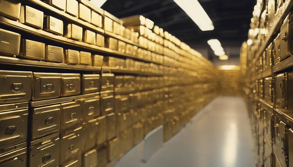 safe storage for gold