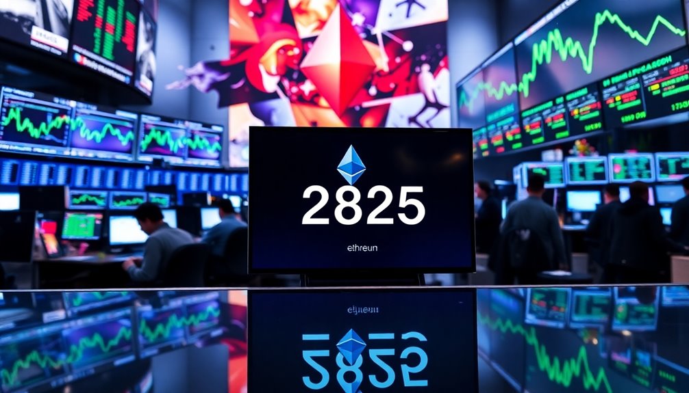 ethereum rebounds to 2825