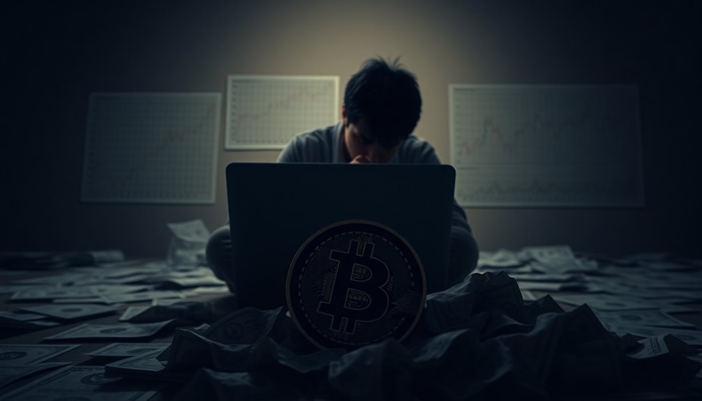 bitcoin holders facing losses