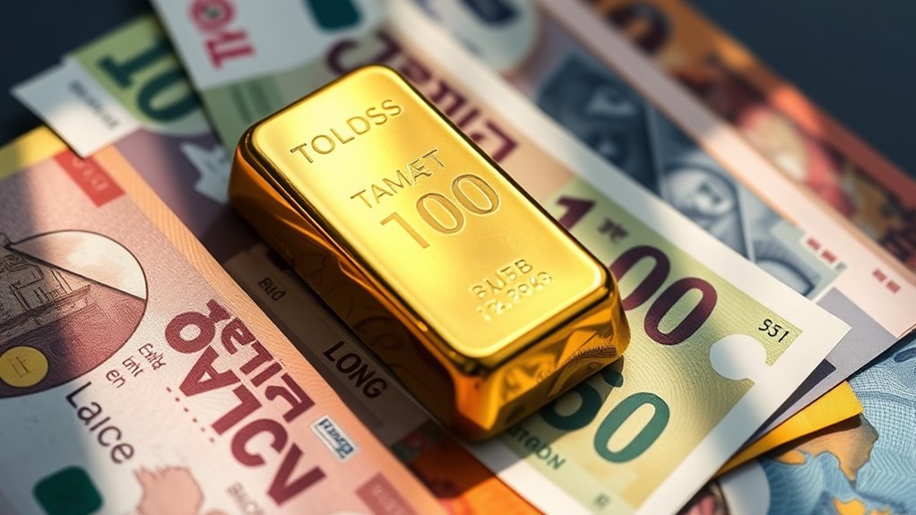 gold and emerging market currencies