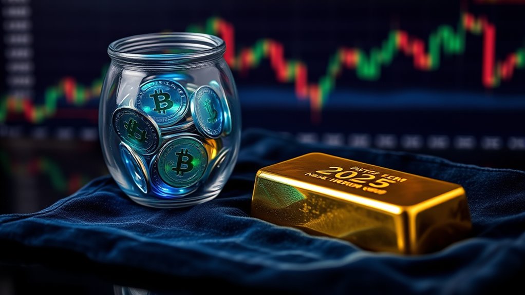 gold stability versus crypto volatility
