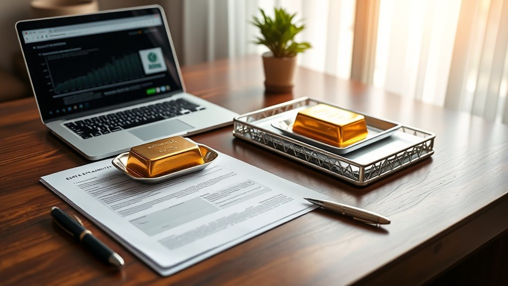 streamlined gold ira transfer