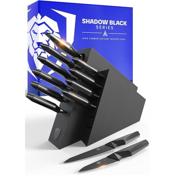 DALSTRONG 12-Piece Knife Block Set - Black Titanium