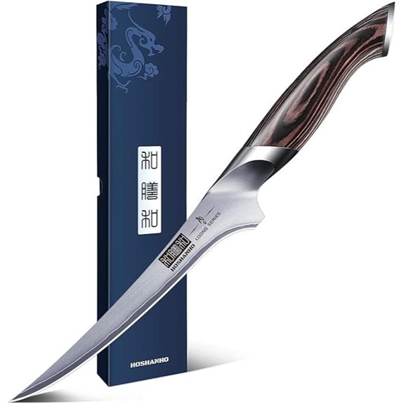 HOSHANHO 7-Inch High Carbon Stainless Fish Knife