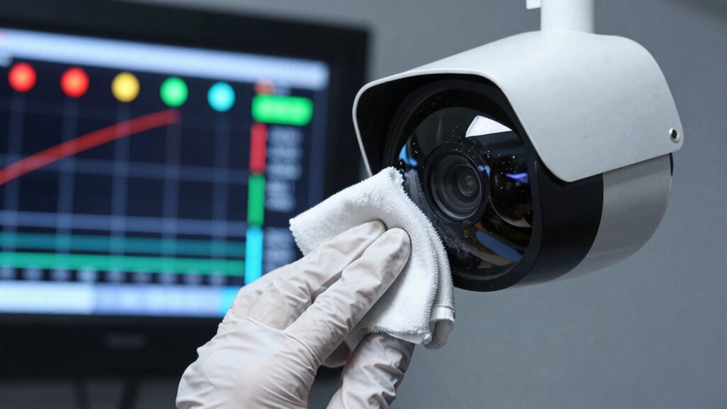 clean lenses verify recordings