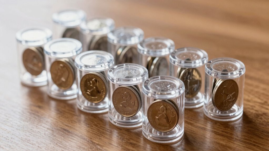 coin holder selection criteria