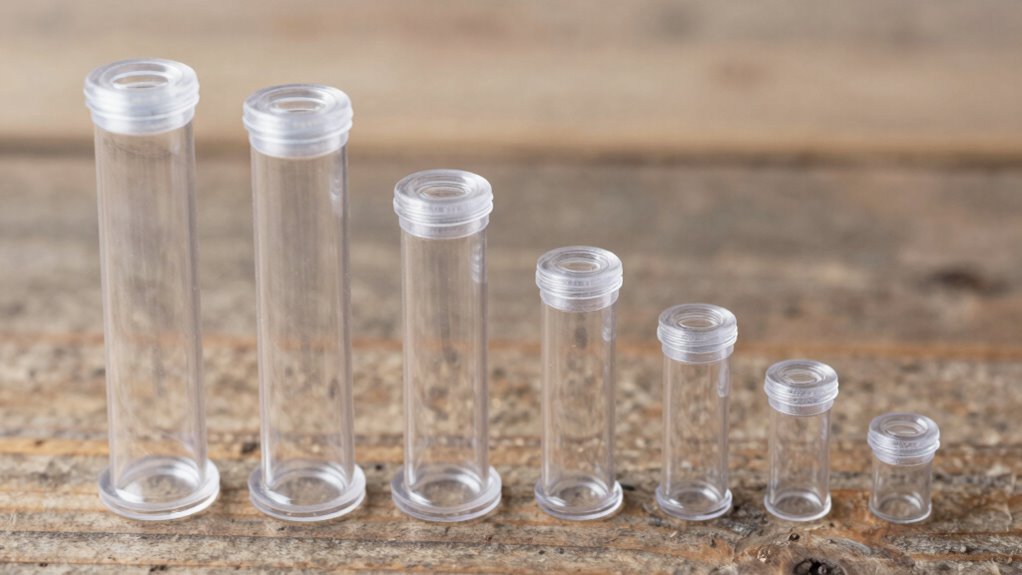 coin tube size and durability