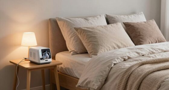 comfortable cpap room setup