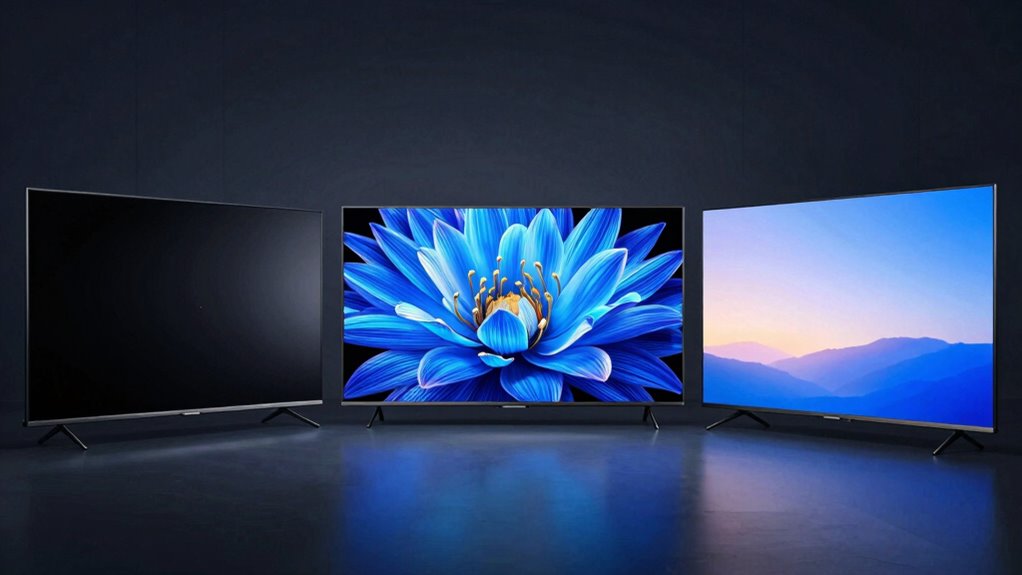 compare mini led oled led