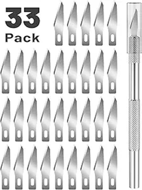 Mr. Pen Craft Knife Set with Blades (33 pcs)