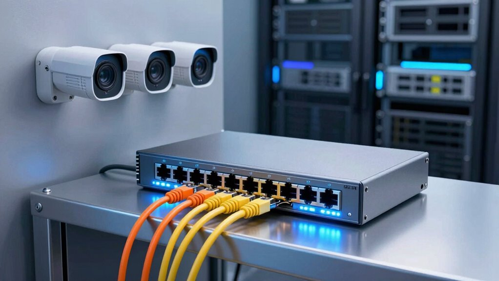 configure poe network switch