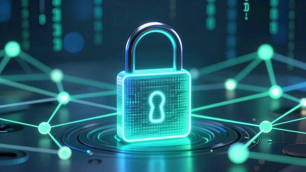 cryptography secures blockchain data