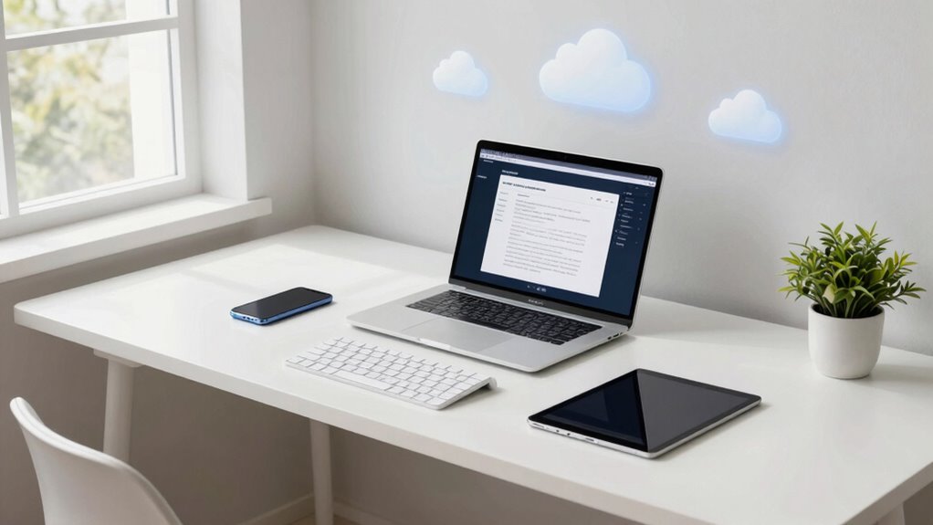 digital note taking and cloud storage