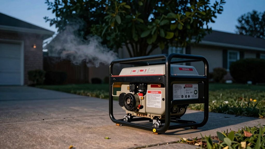 generator safety and co prevention