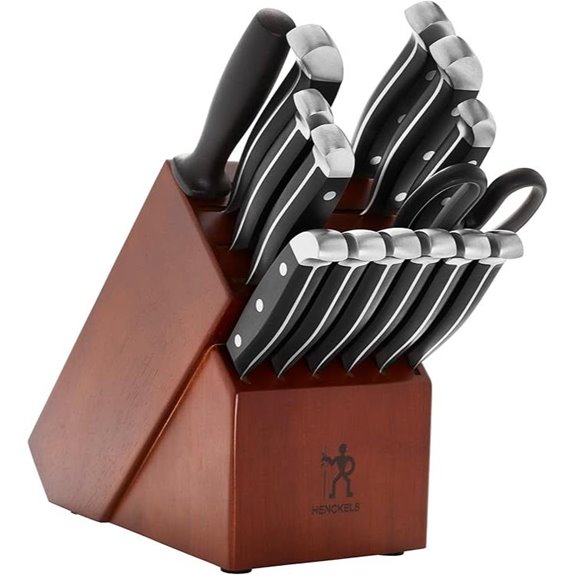 Henckels 15-Piece German-Engineered Knife Set