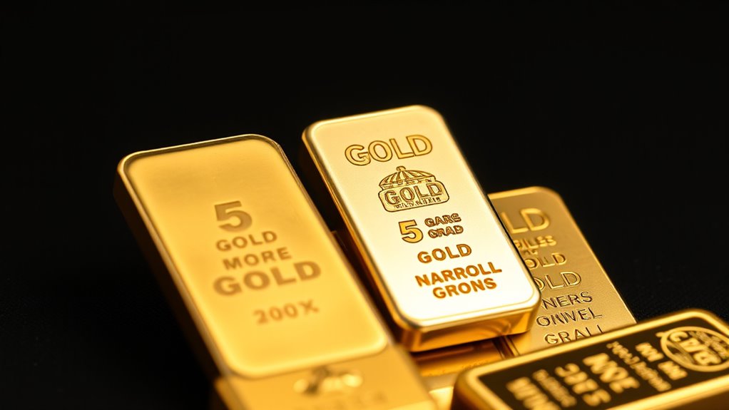 gold bar selection criteria