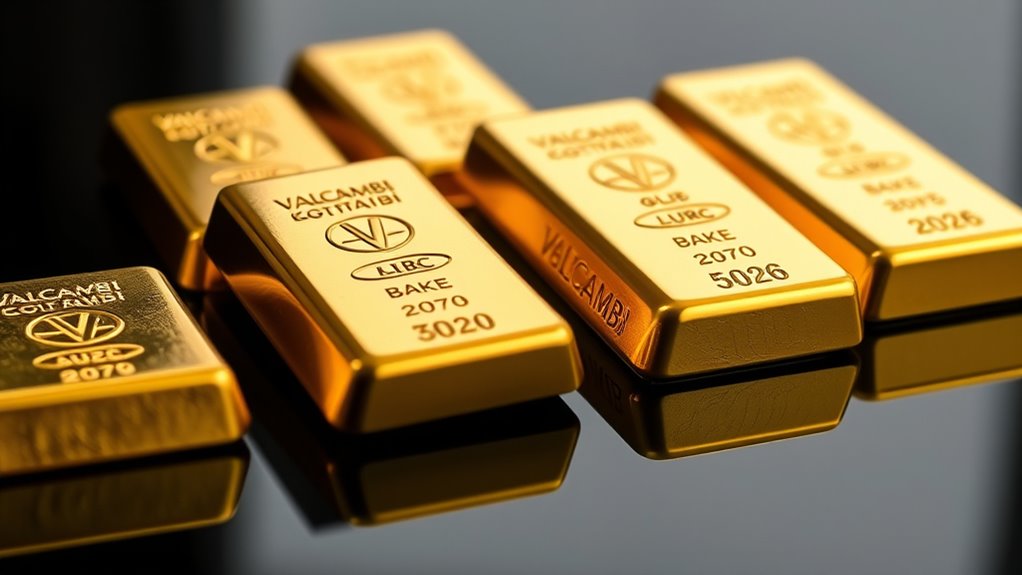gold bar size and features