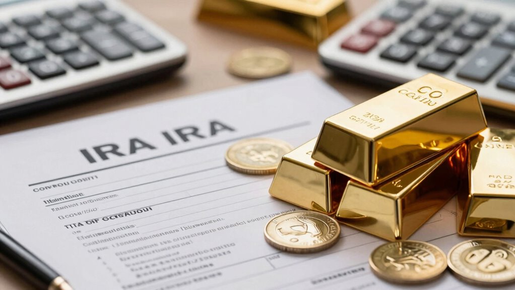 gold ira distribution taxes