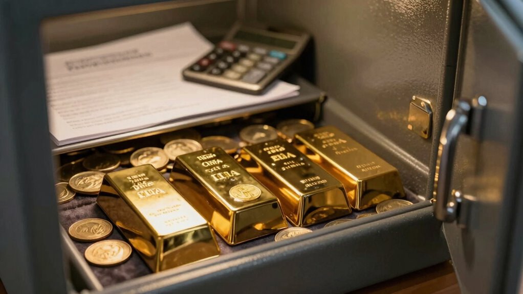 gold ira storage insurance options