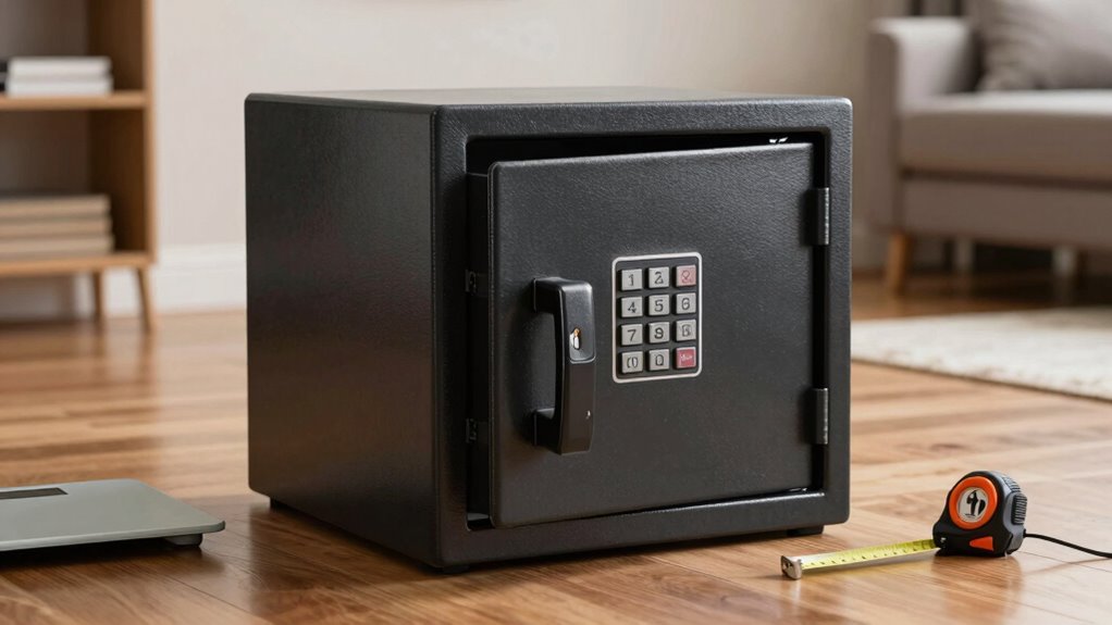 heavy secure fire resistant safe