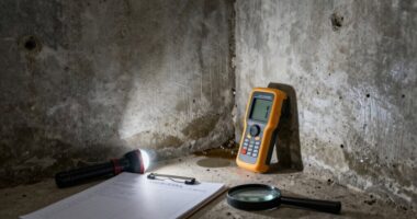 identify moisture source first