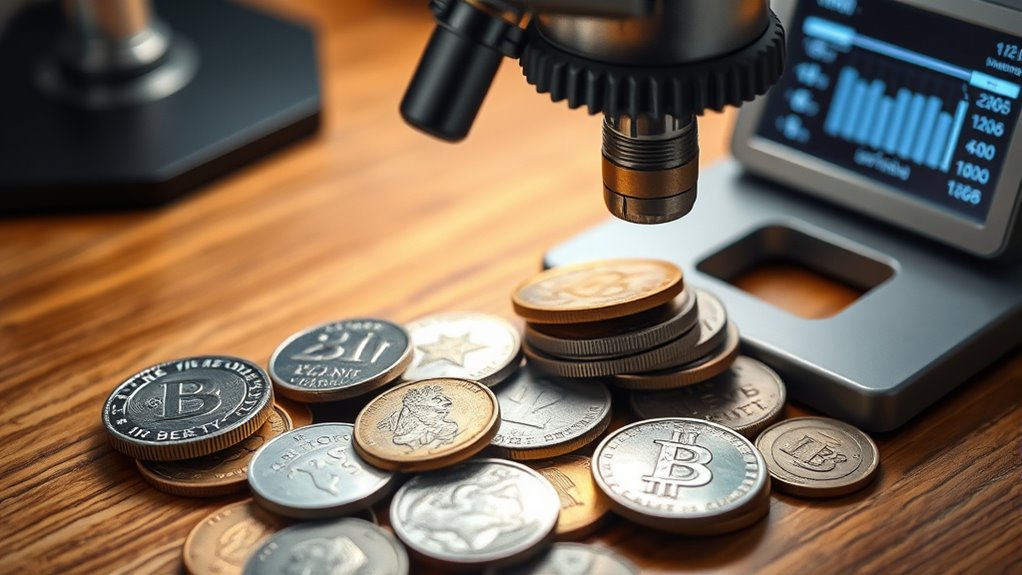 key features for coin microscopes