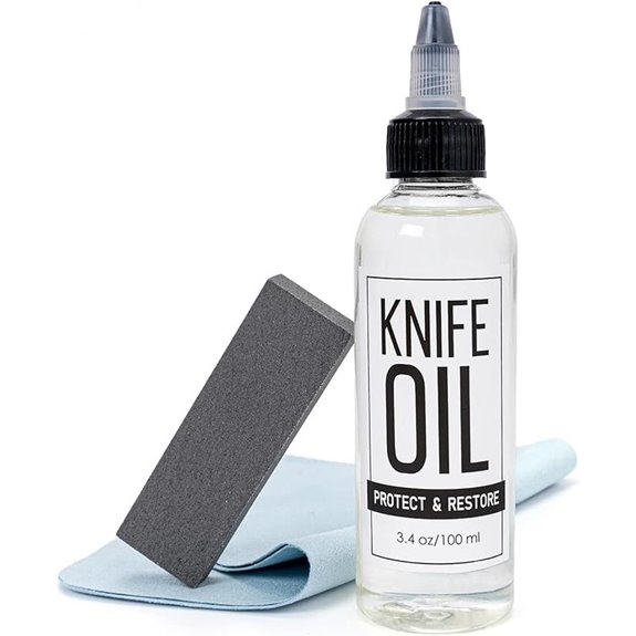 Knife Oil Rust Remover Kit for Blade Care