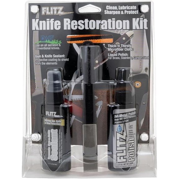 Flitz Knife Restoration Kit with Polish & Sharpening