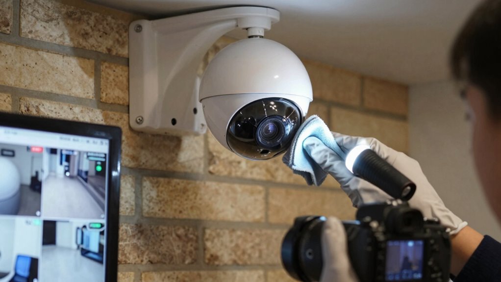 maintain cameras and recordings