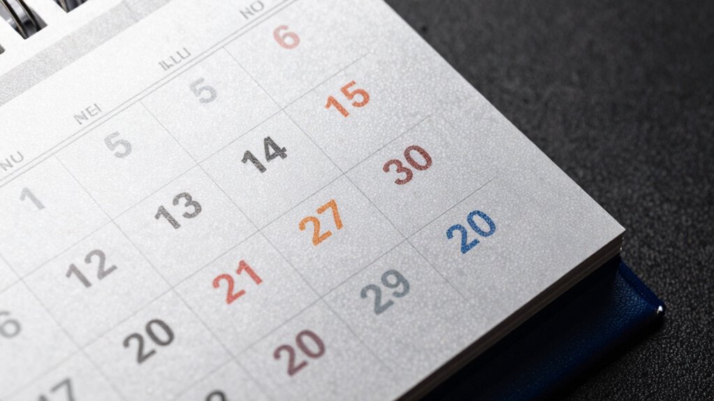 monitor unlock timelines carefully