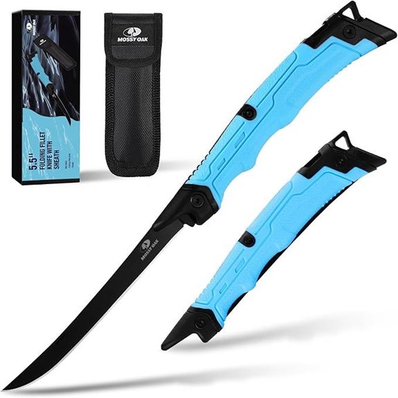 Mossy Oak 5.5 Folding Stainless Steel Fillet Knife