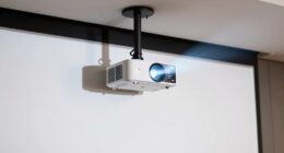 optimize projection distance brightness