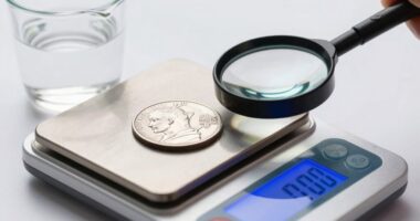 precise coin weighing methods