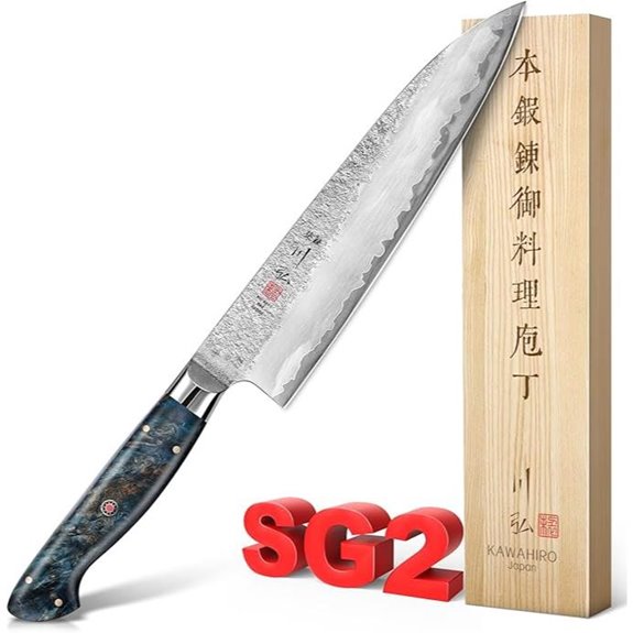 KAWAHIRO SG2 Professional Gyuto Kitchen Knife