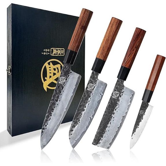 MITSUMOTO SAKARI 4-Piece Chef’s Knife Set