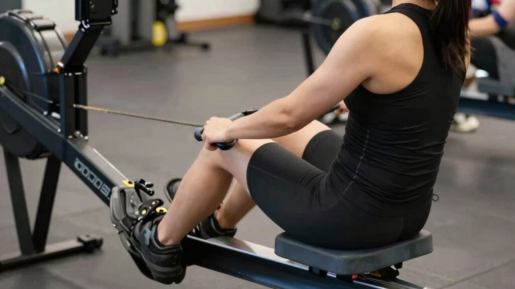 proper ergonomic rowing technique