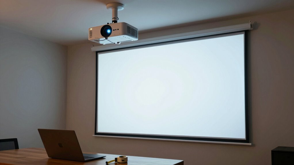 proper projector setup and calibration