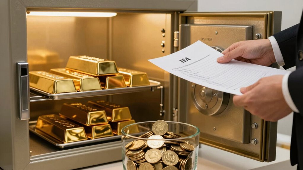 quick gold ira access