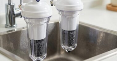 replacing under sink cartridges regularly