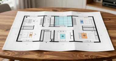 room specific security sensor plan