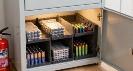 safe lithium battery storage