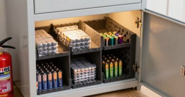 safe lithium battery storage