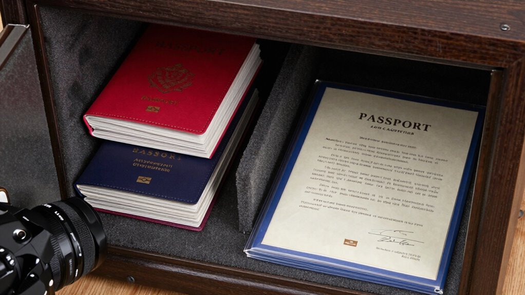 safe storage of important documents