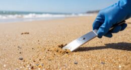 sand detecting saves time