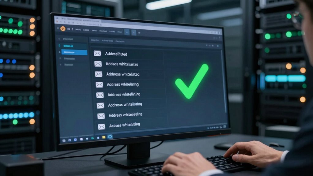 secure access through whitelisting