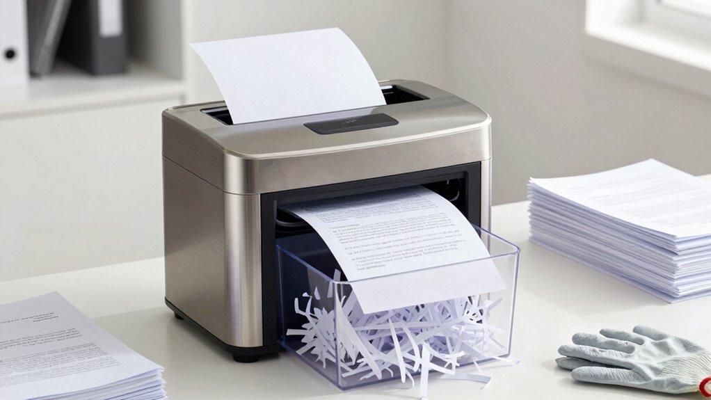 secure document disposal routine