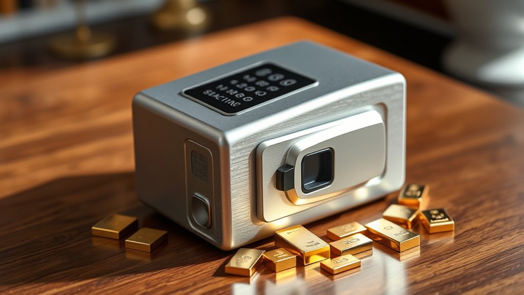 secure portable metal safe