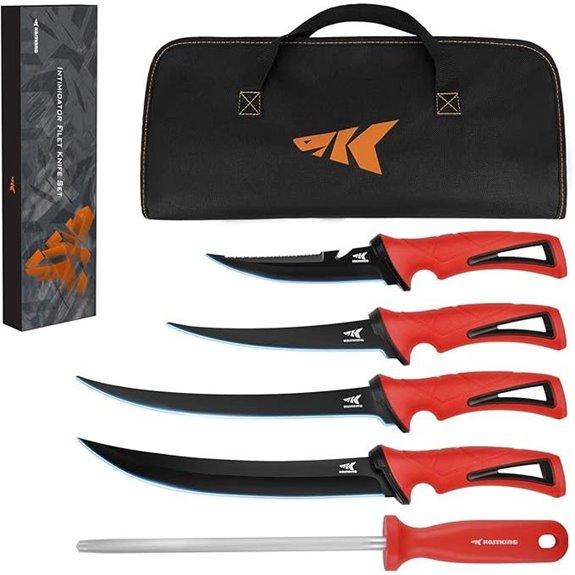 KastKing Intimidator Bait Knife with Stainless Blades